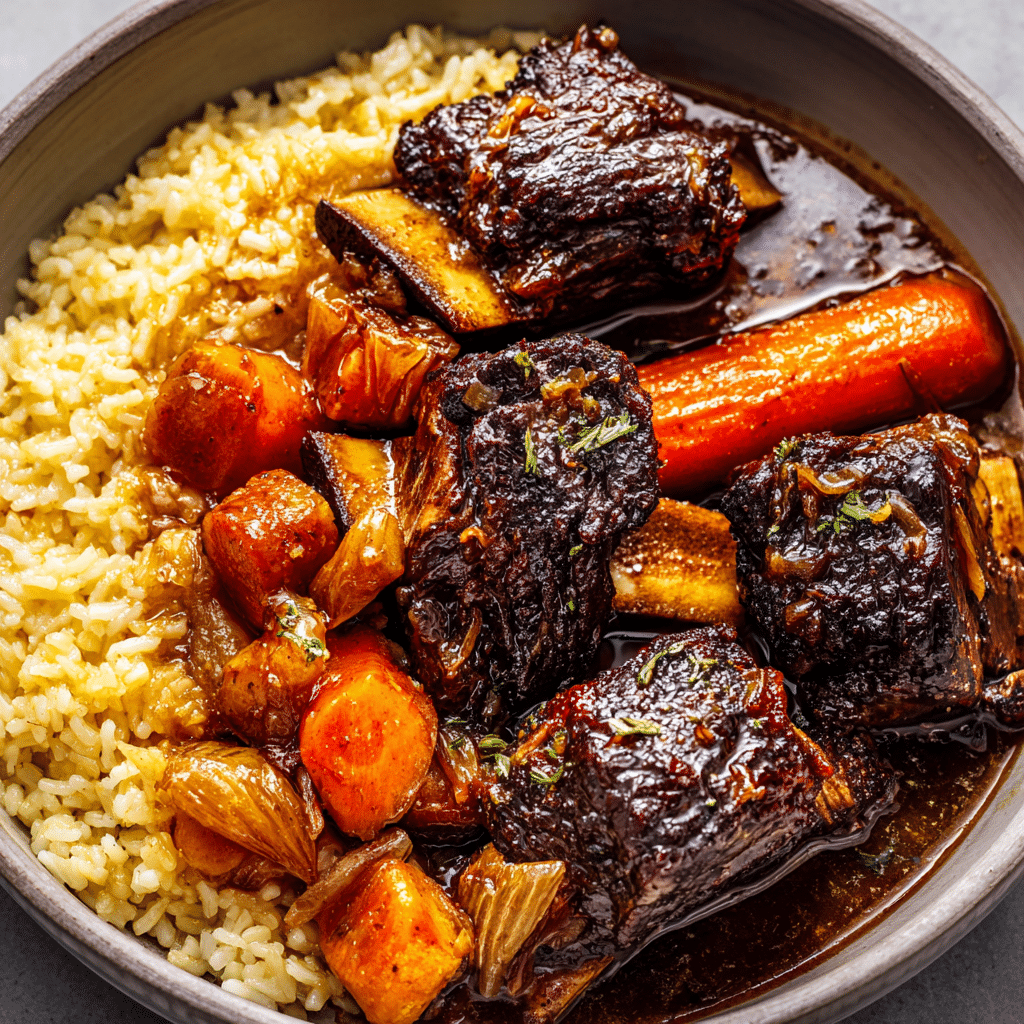 Super Tender Crockpot Beef Short Ribs