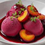 Cardamom Plum Sorbet
