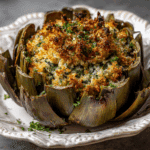 Baked Stuffed Artichoke