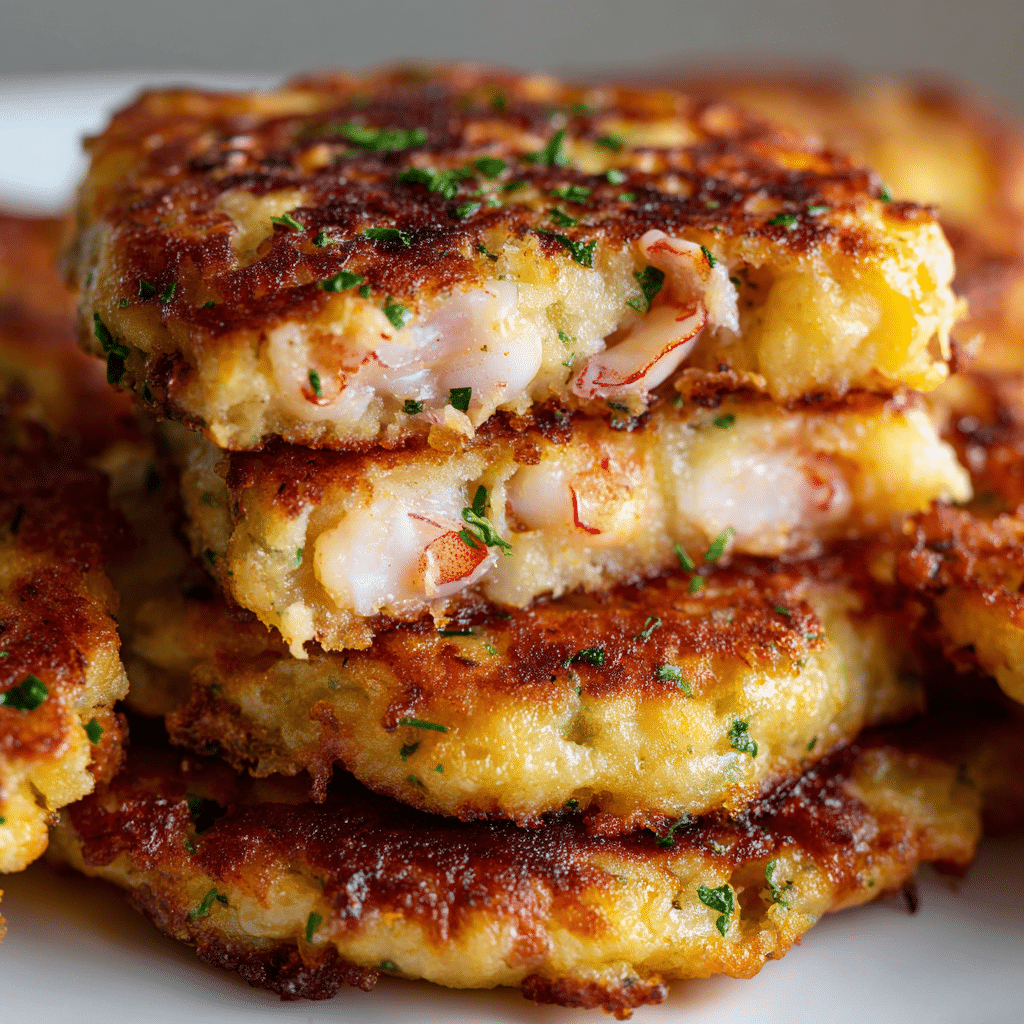 Crab Stuffed Cheddar Bay Biscuits with Lemon Butter