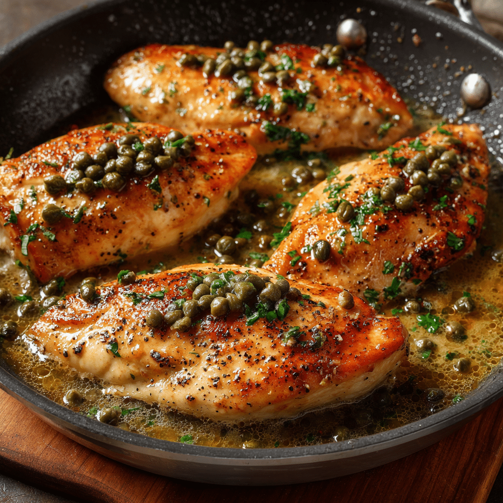 One Pot Chicken Piccata (30-Minutes)
