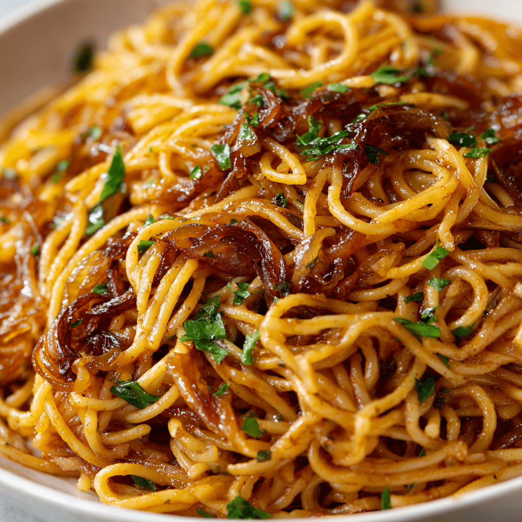 Caramelized Onion Pasta