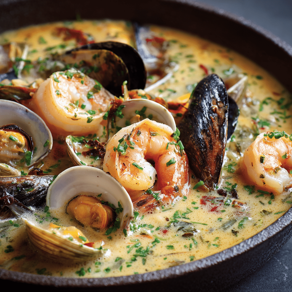 Rustic Seafood Soup