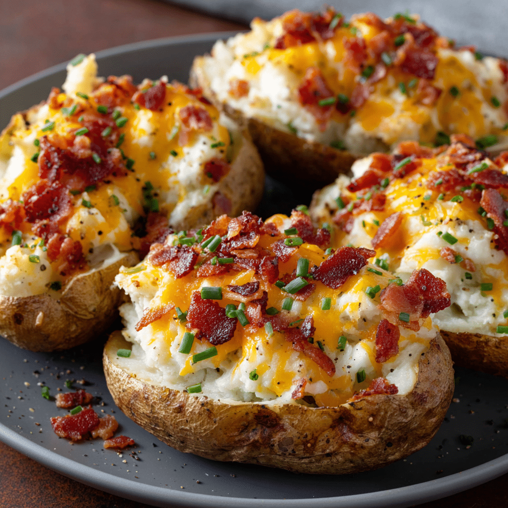 Loaded Smashed Potatoes