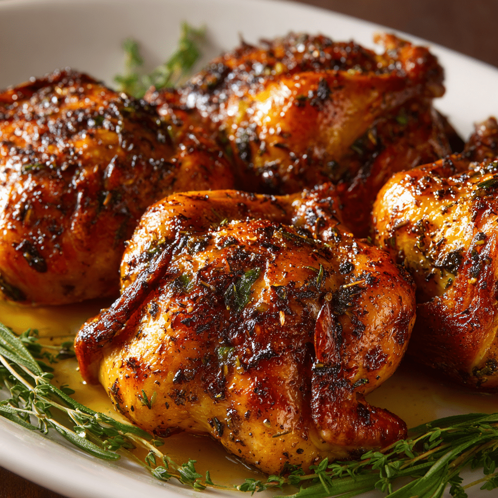Stuffed Cornish Game Hens