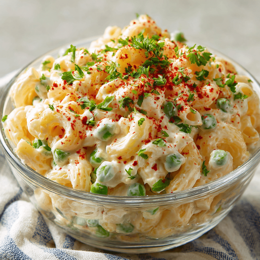 Creamy Cajun Macaroni Salad