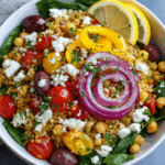 Healthy Mediterranean Farro Bowl