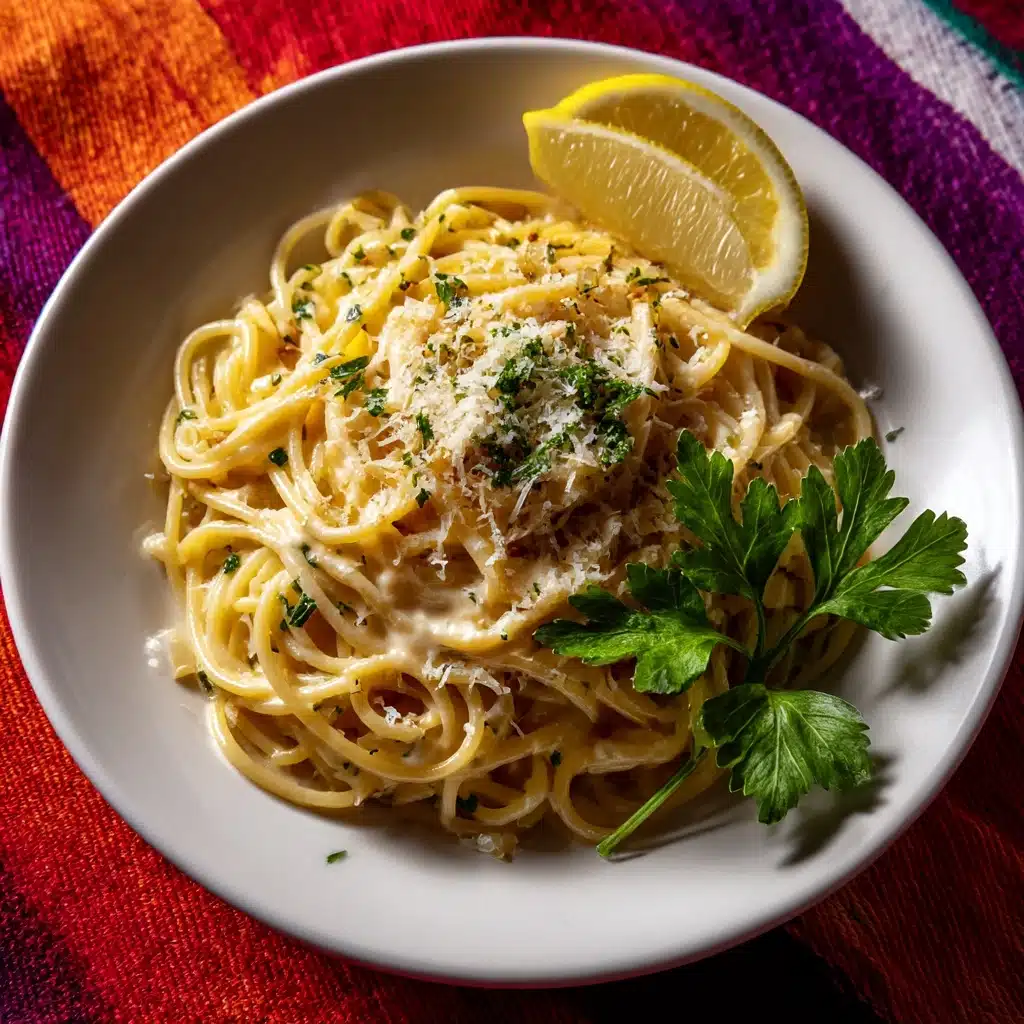 Baked Lemon Spaghetti Recipe
