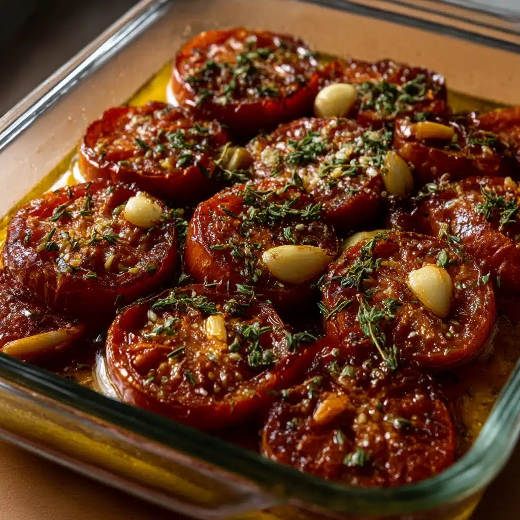 Slow Roasted Plum Tomatoes Recipe