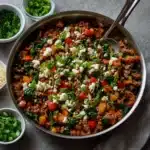 Mediterranean Ground Beef Stir Fry Recipe