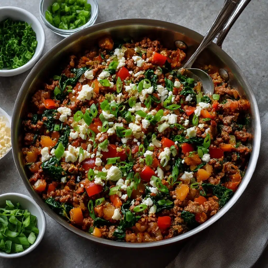 Mediterranean Ground Beef Stir Fry Recipe