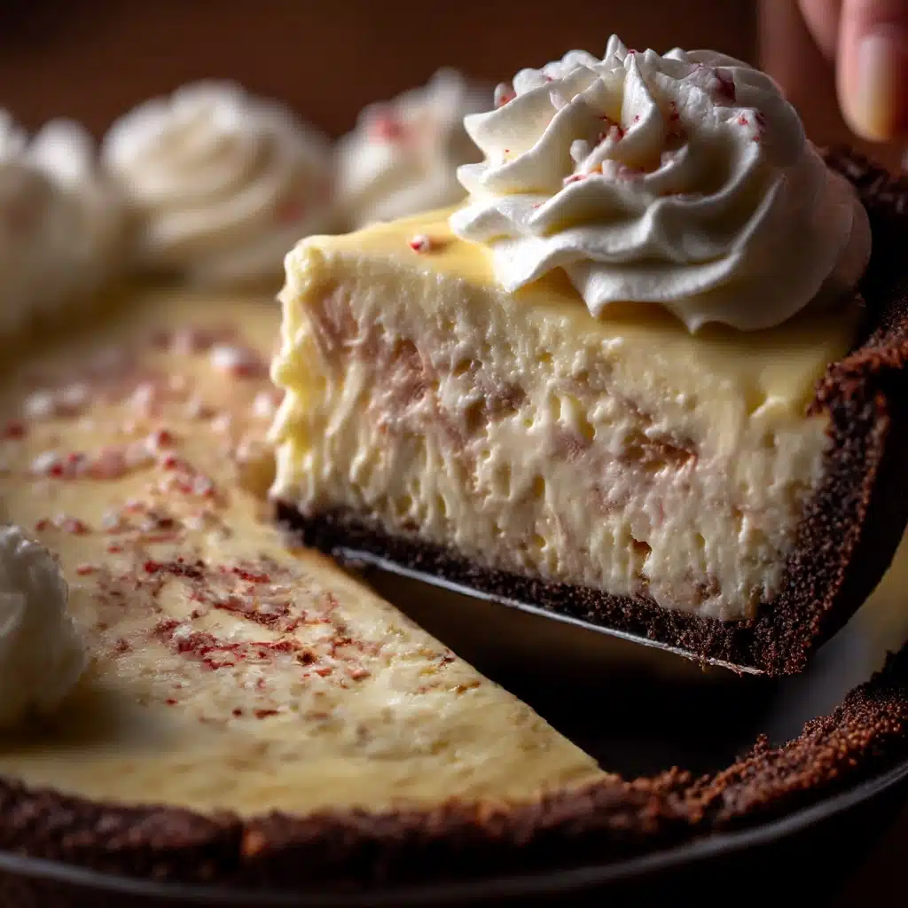 No Bake Peppermint Cheesecake Recipe - Recipe Image