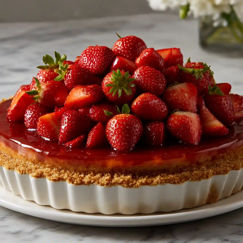 Strawberry Cream Cheese Pie Recipe - Recipe Image