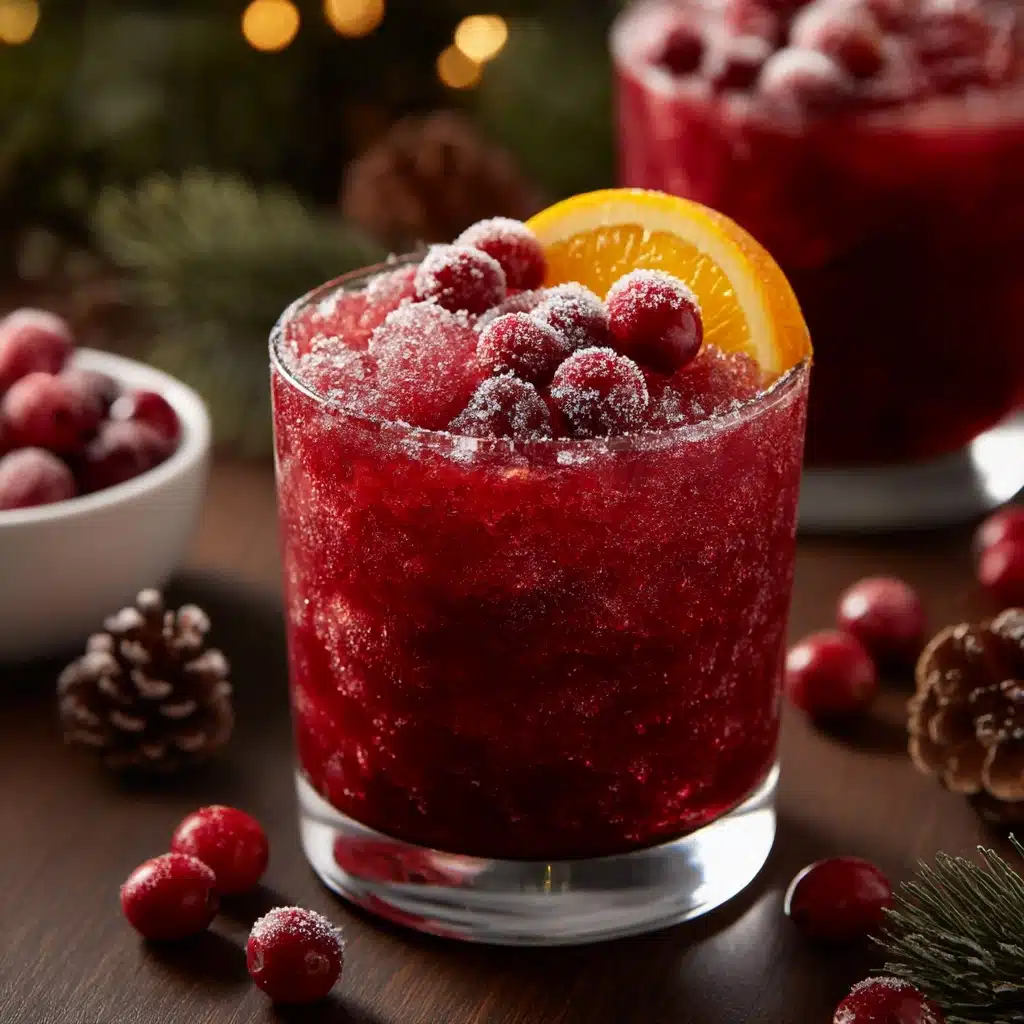 Christmas Slush Mocktail Recipe