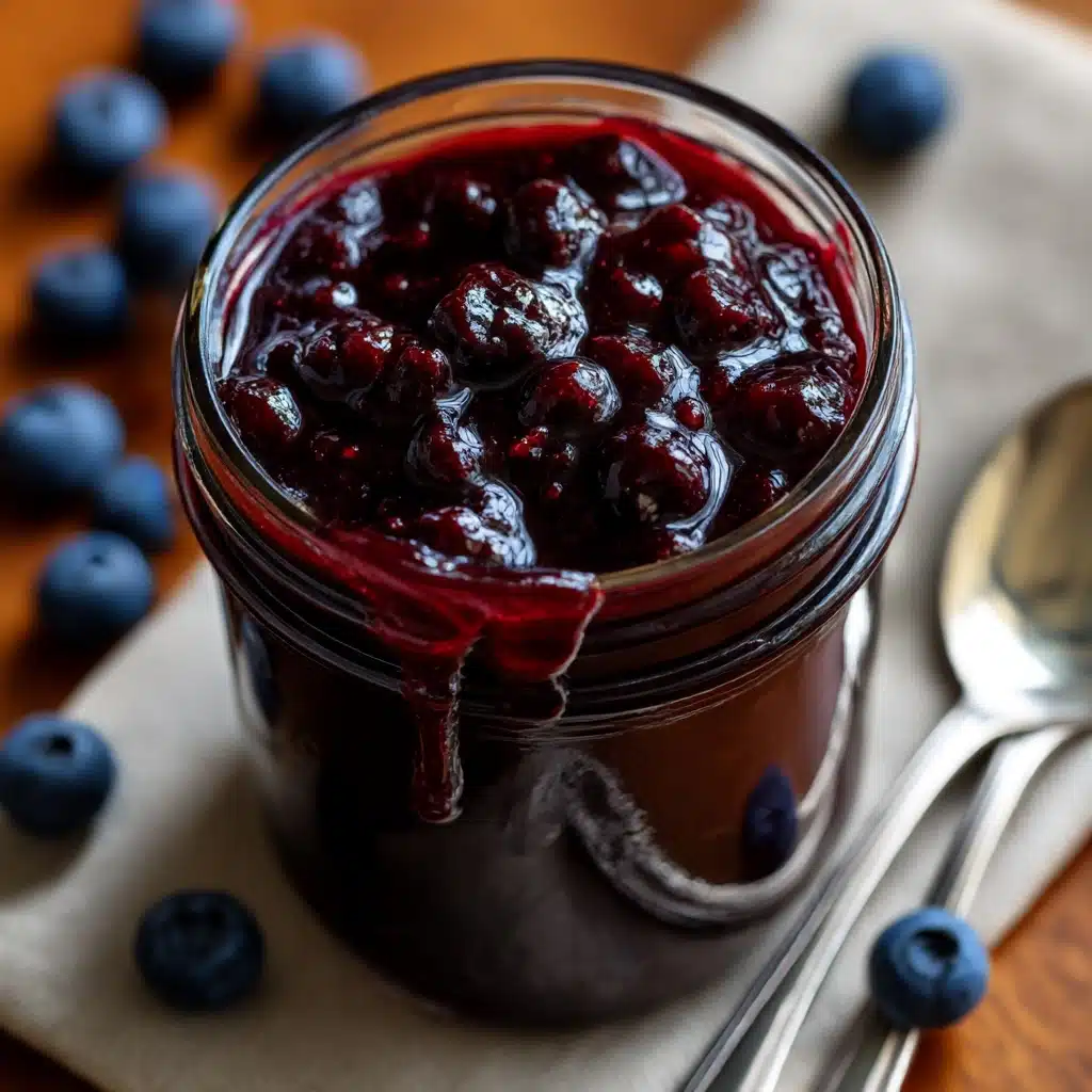 Blueberry Chardonnay Jam Recipe - Recipe Image