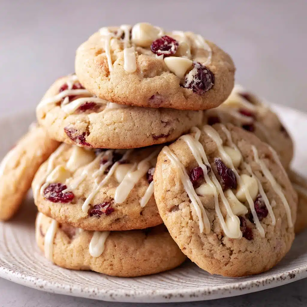 White Chocolate Cranberry Orange Cookies Recipe - Recipe Image