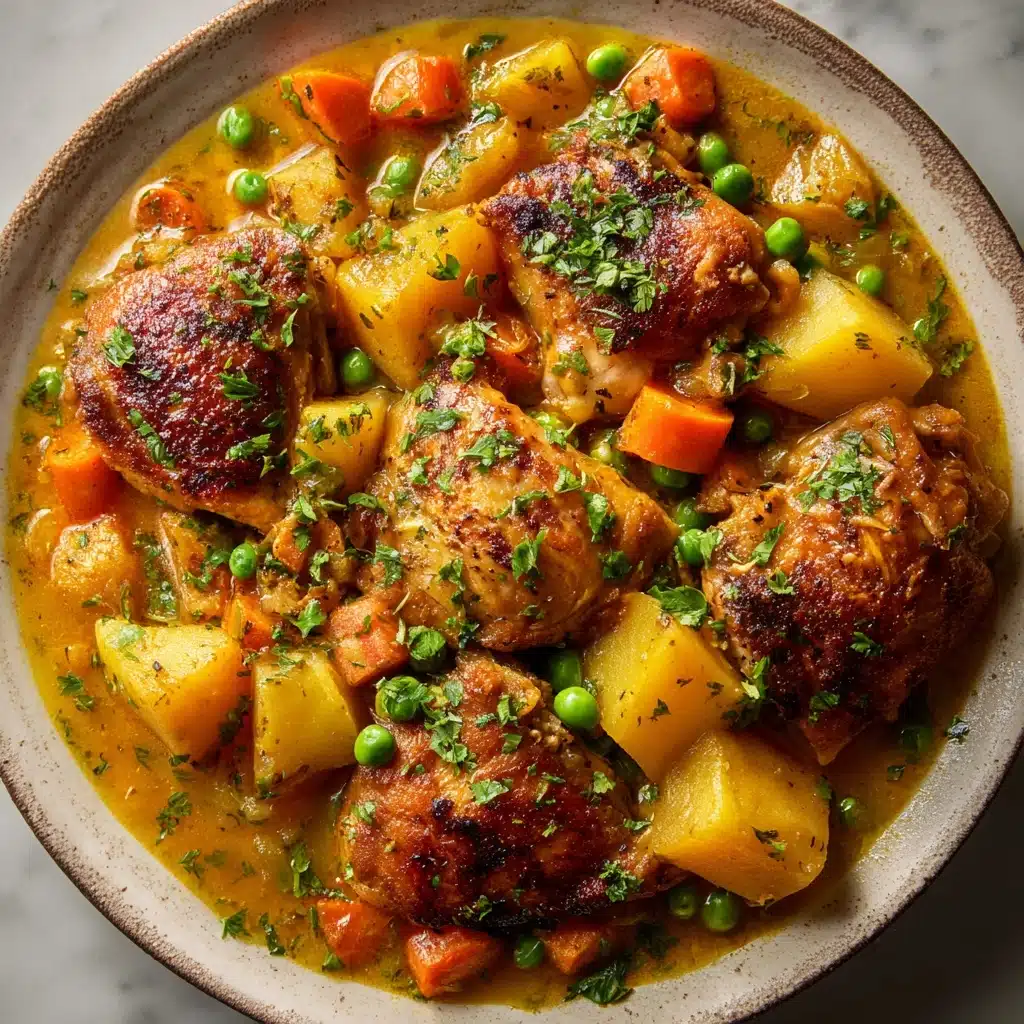 Slow Cooker Chicken Stew Recipe - Recipe Image