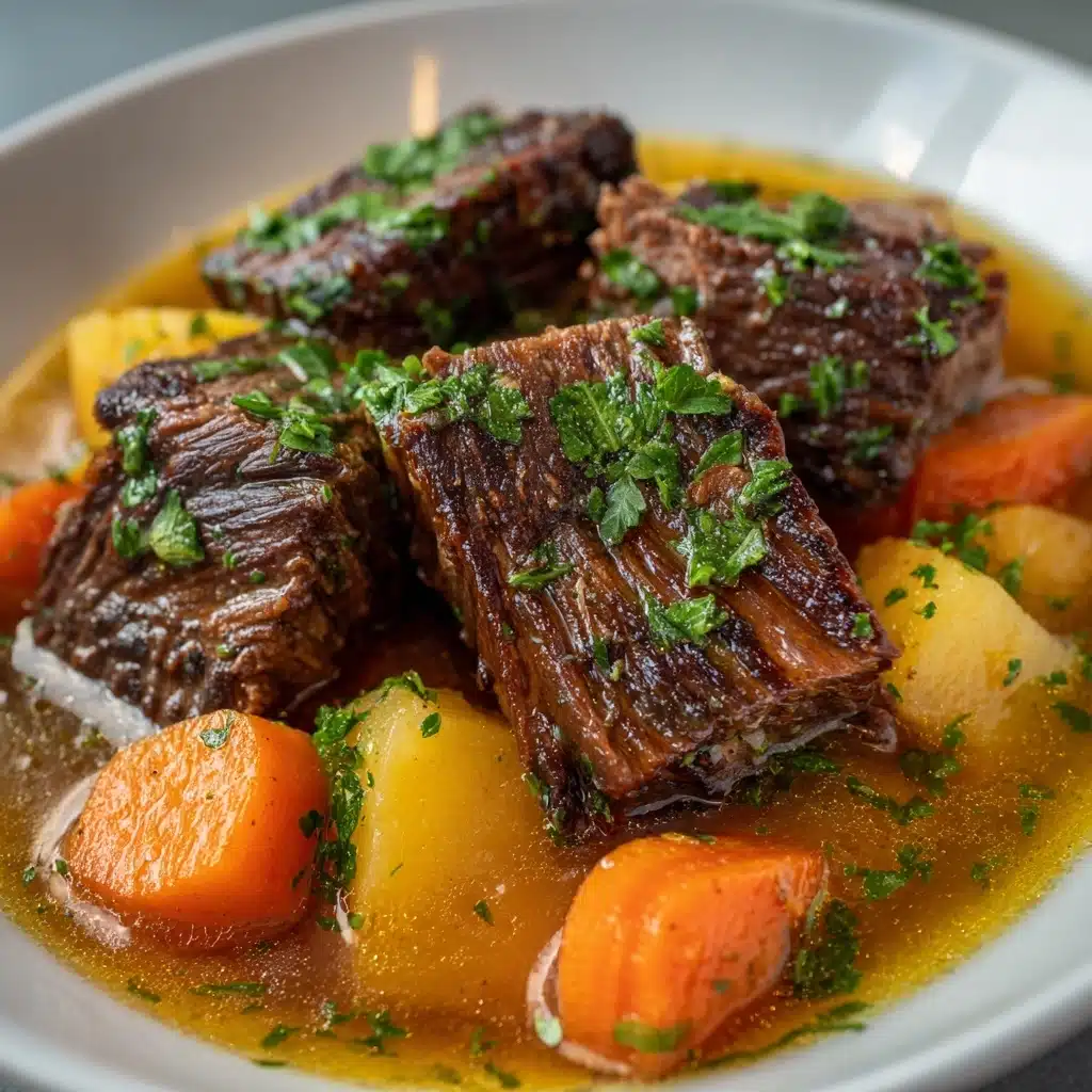 Apple Carrot Beef Rib Soup Recipe - Recipe Image