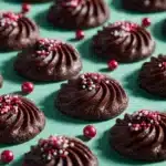 Piped Chocolate Butter Cookies Recipe