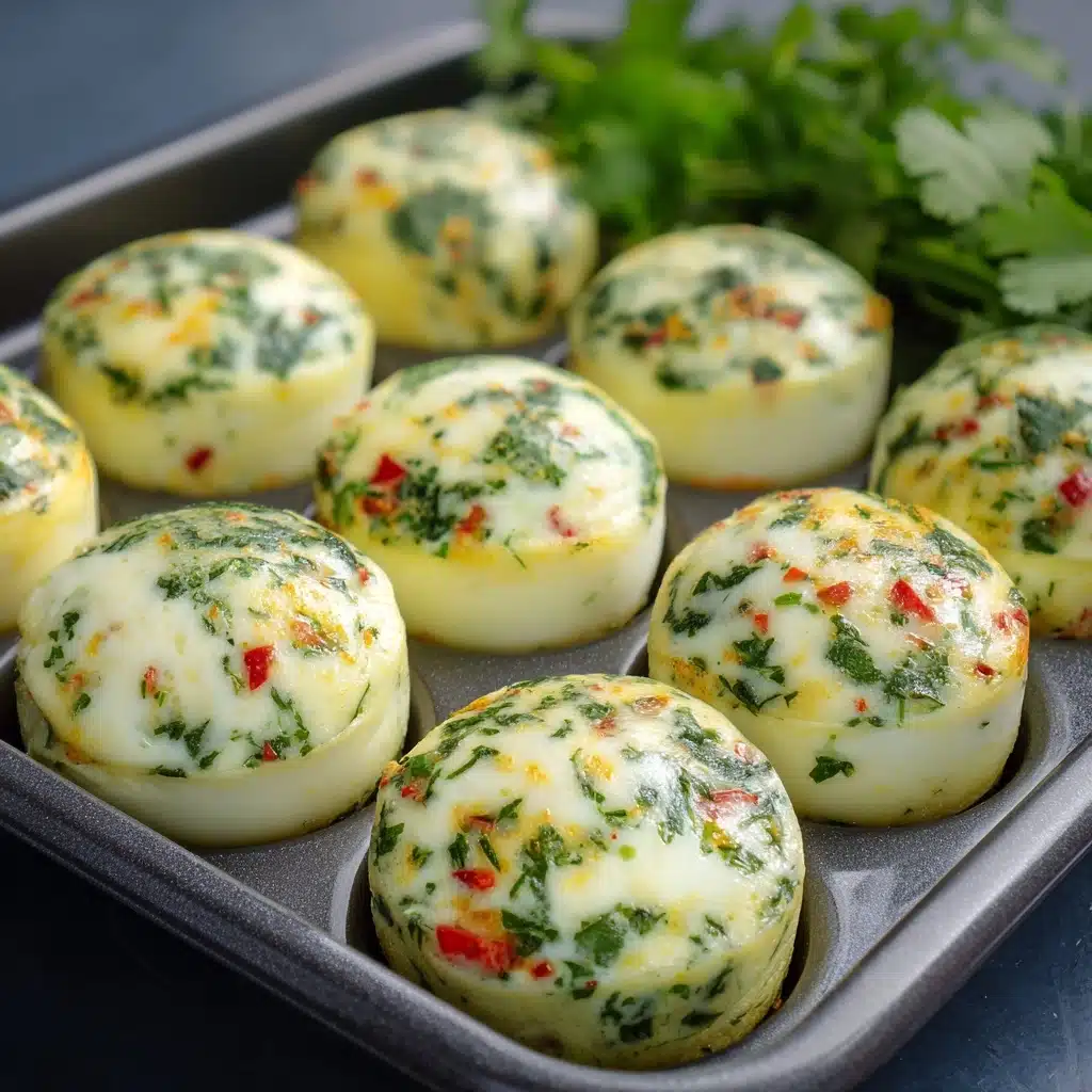 Delicious High Protein Egg White Bites Recipe - Recipe Image