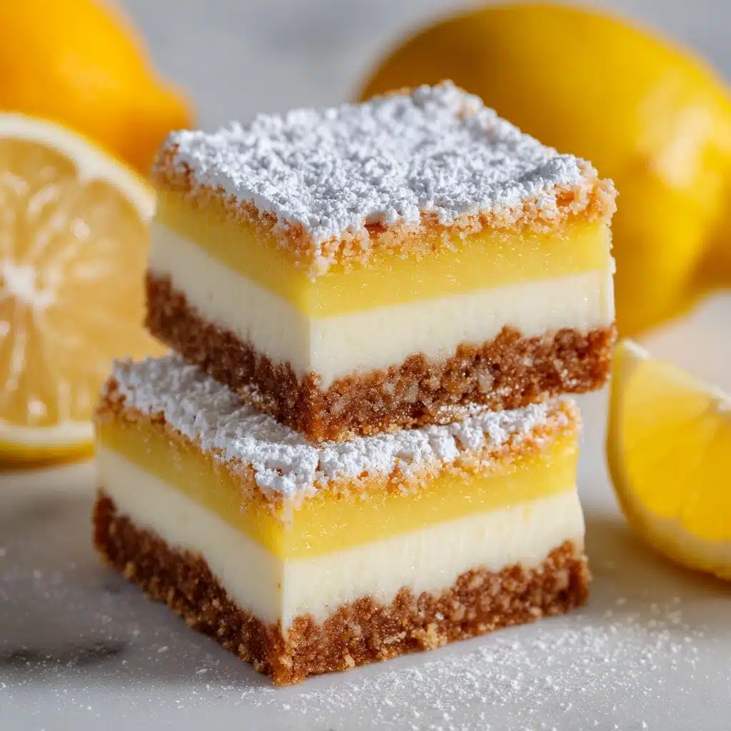 Lemon Cream Cheese Bars Recipe - Recipe Image