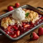 Strawberry Cheesecake Dump Cake Recipe