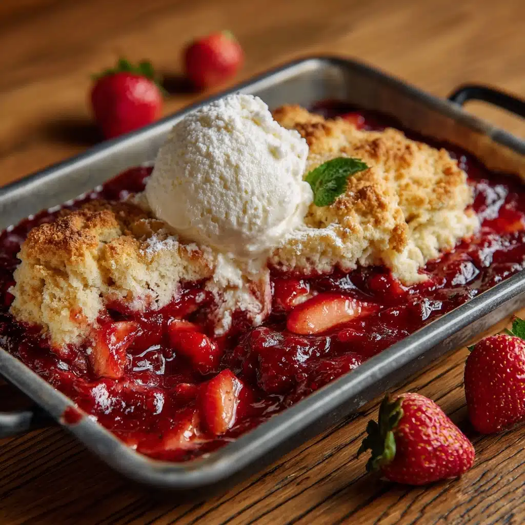 Strawberry Cheesecake Dump Cake Recipe