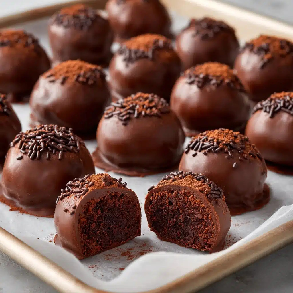 Easy Brownie Truffles Recipe