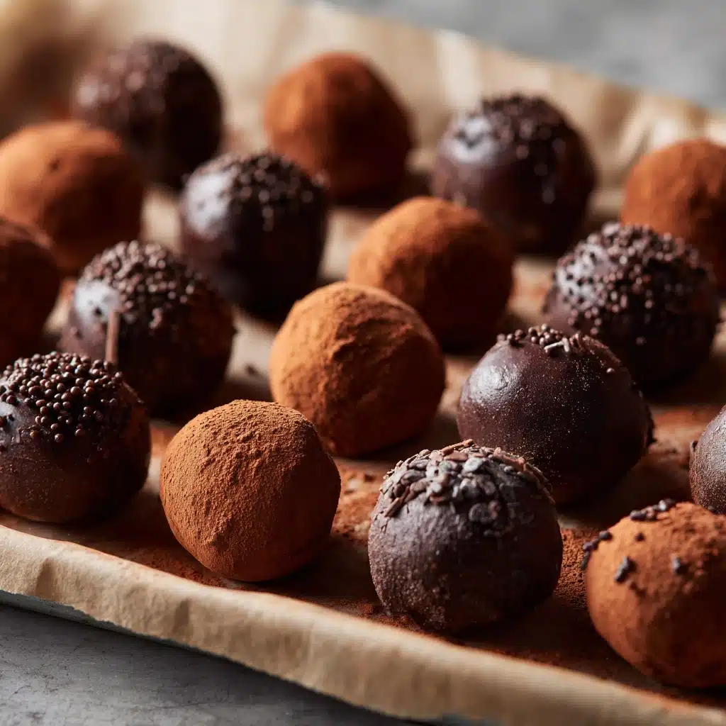 Easy Brownie Truffles Recipe - Recipe Image