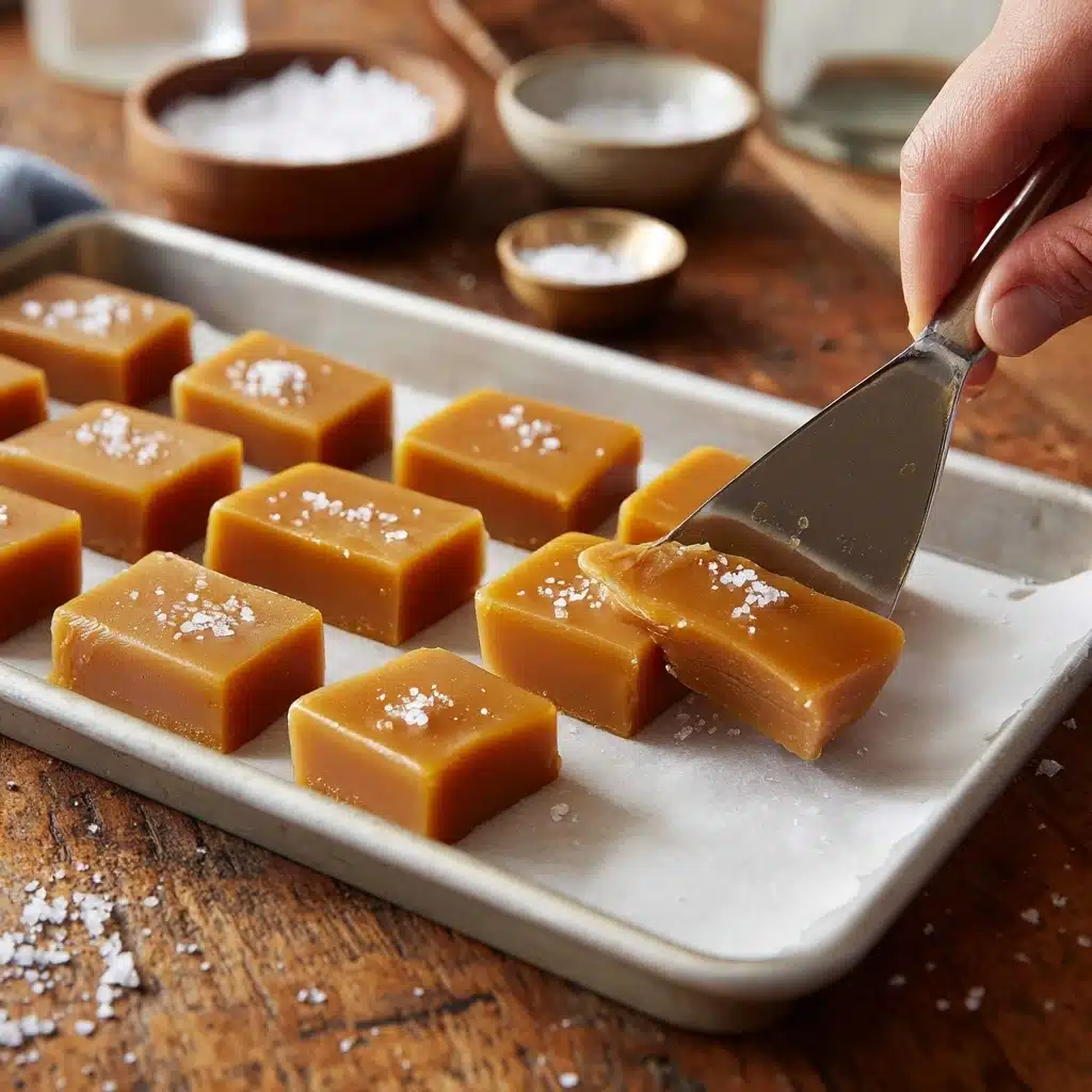 Easy Salted Caramels Recipe