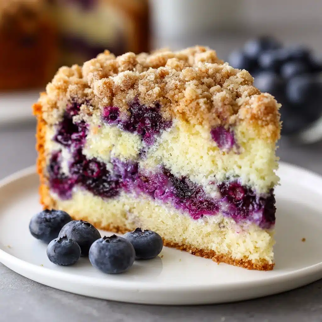 Blueberry Sour Cream Coffee Cake Recipe