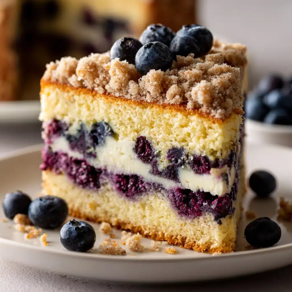 Blueberry Sour Cream Coffee Cake Recipe - Recipe Image