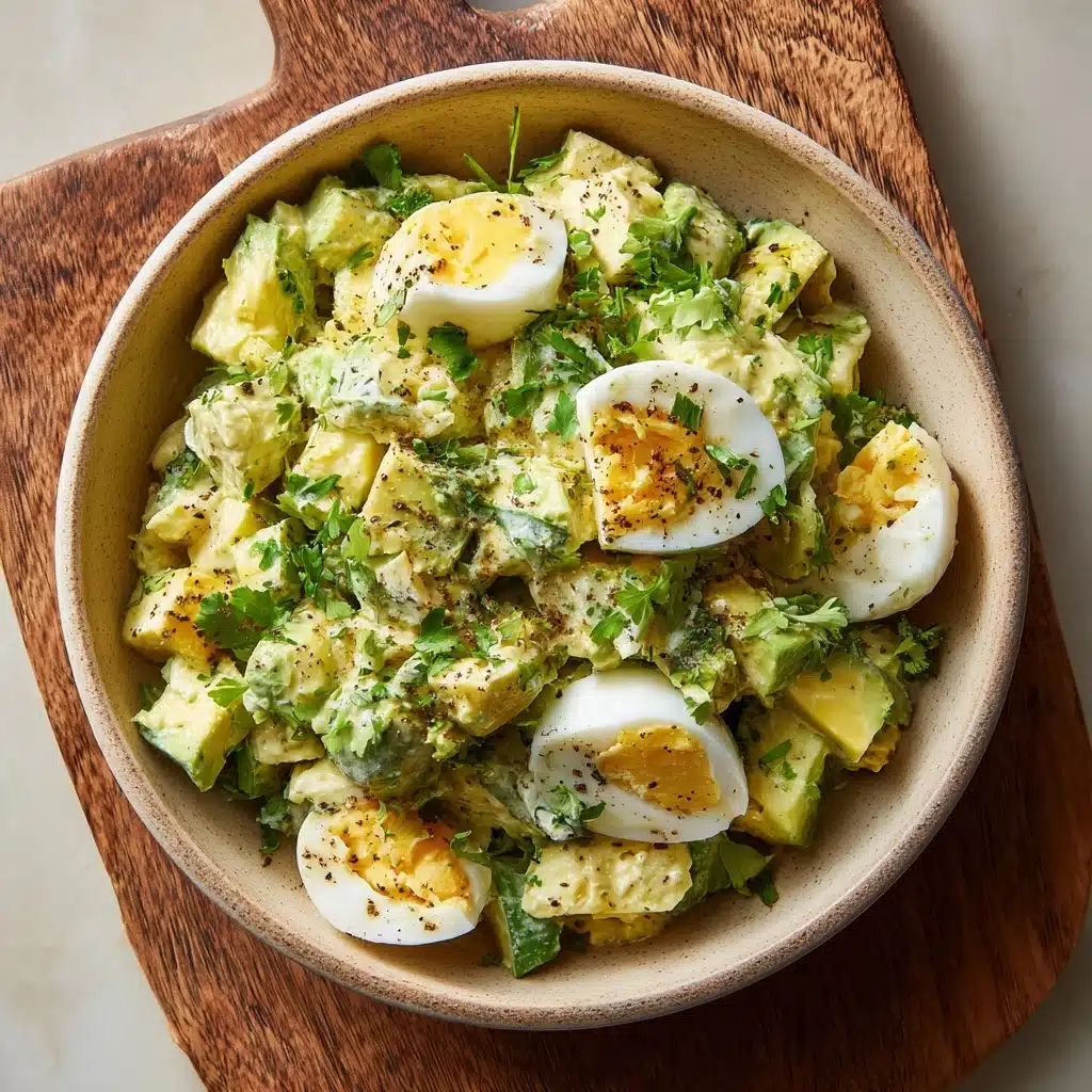 Keto Avocado Egg Salad Recipe - Recipe Image