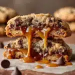 Caramel Chocolate Chip Cookies Recipe