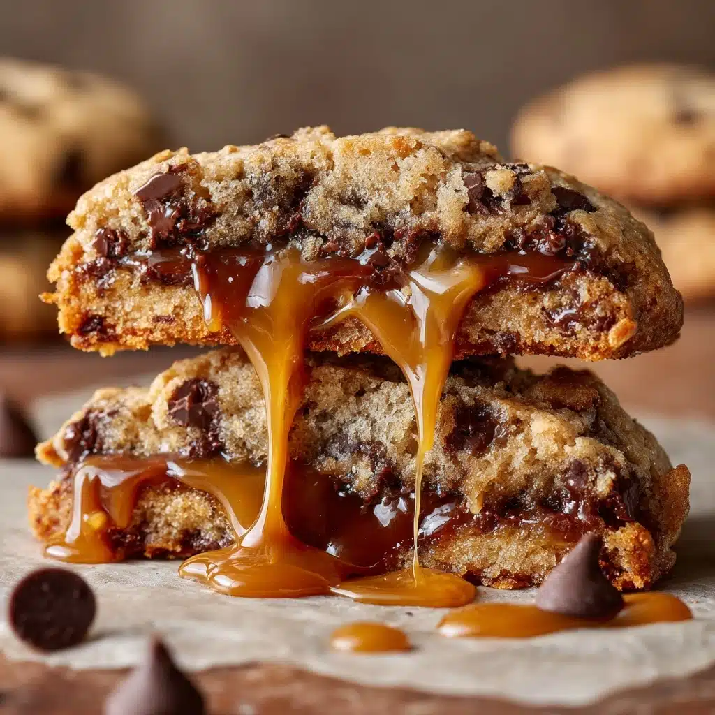Caramel Chocolate Chip Cookies Recipe