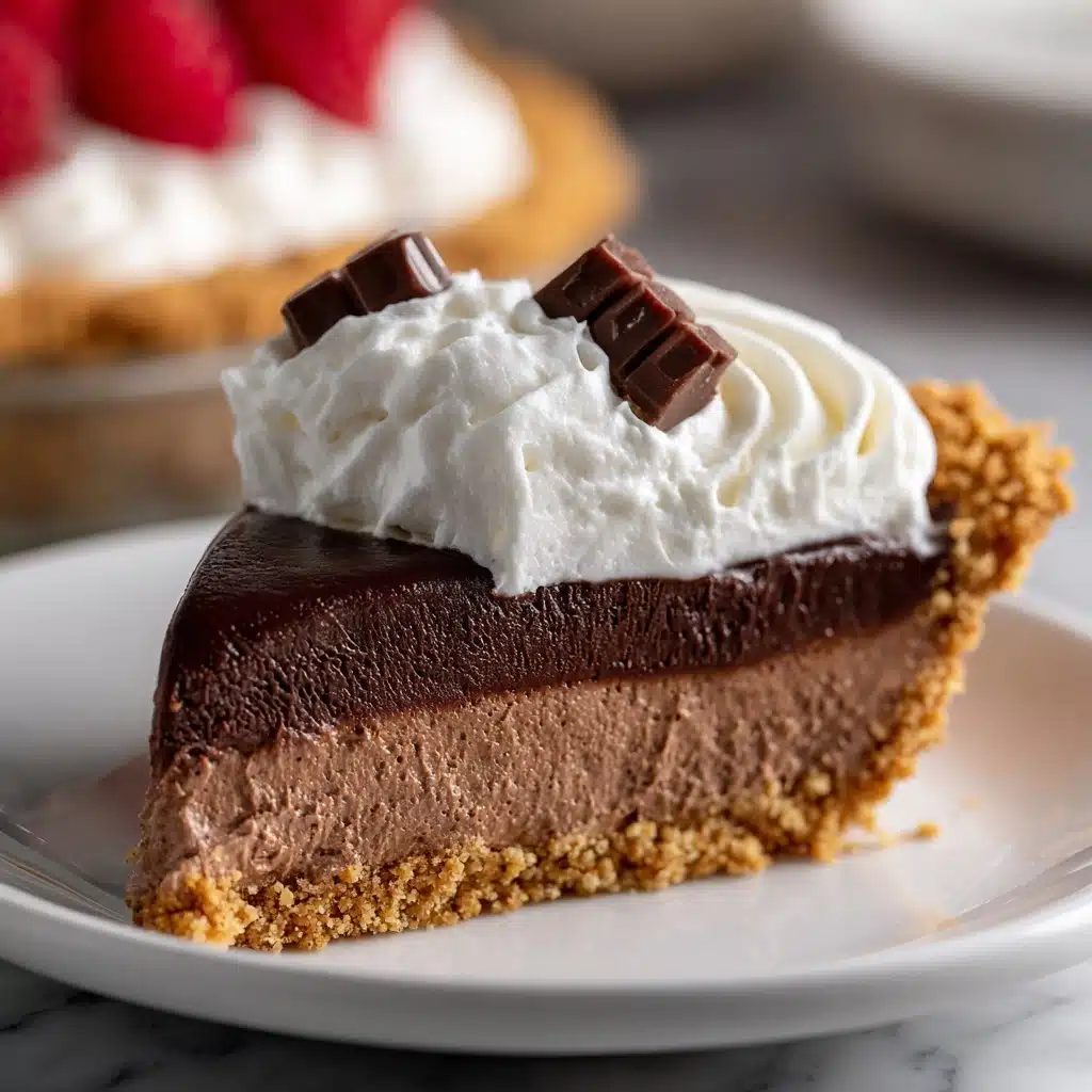 Keto Chocolate Pie Recipe - Recipe Image