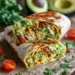Quick & Easy Chicken Avocado Wrap Recipe