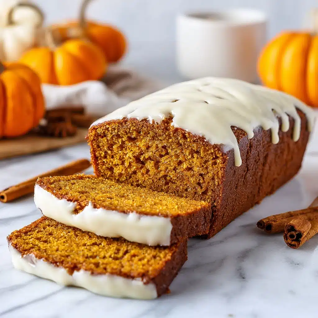 Cream Cheese-Filled Pumpkin Bread Recipe