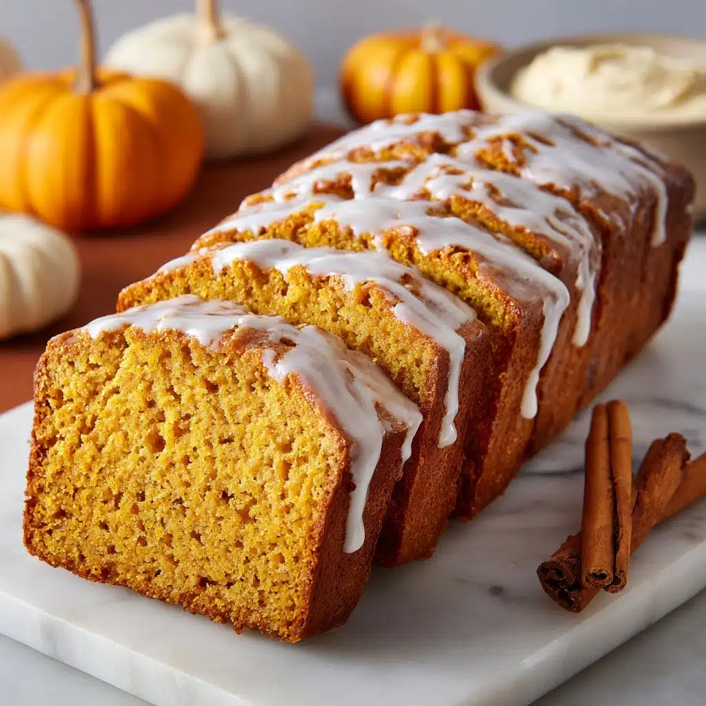 Cream Cheese-Filled Pumpkin Bread Recipe - Recipe Image