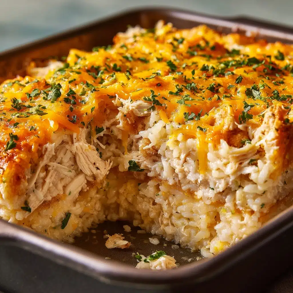 Best Ever Chicken and Rice Casserole Recipe - Recipe Image
