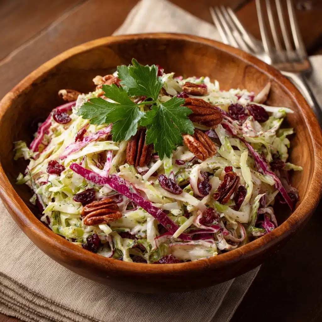 Cranberry Pecan Slaw Recipe