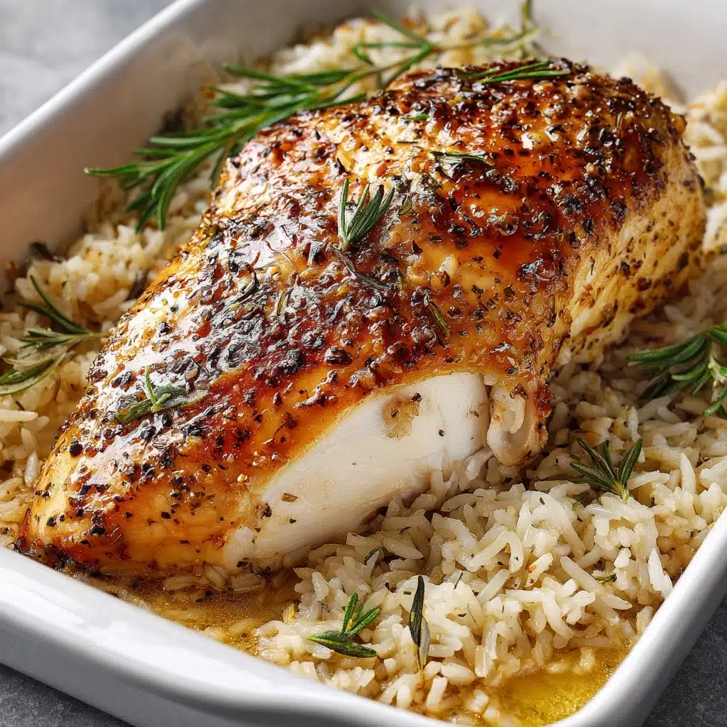 Oven-Baked Chicken and Rice Recipe