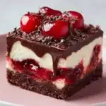 Chocolate Cherry Cheesecake Bars Recipe