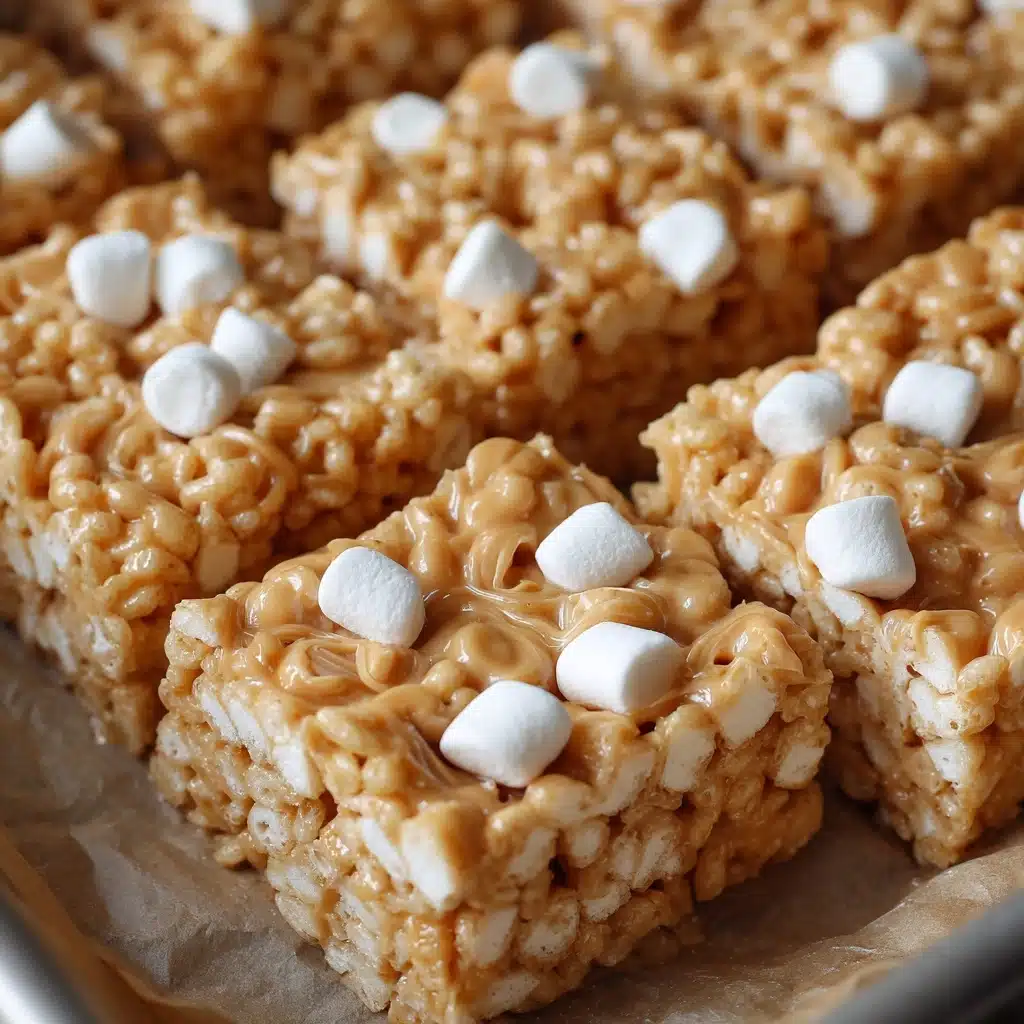 Fluffernutter Rice Krispie Treats Recipe