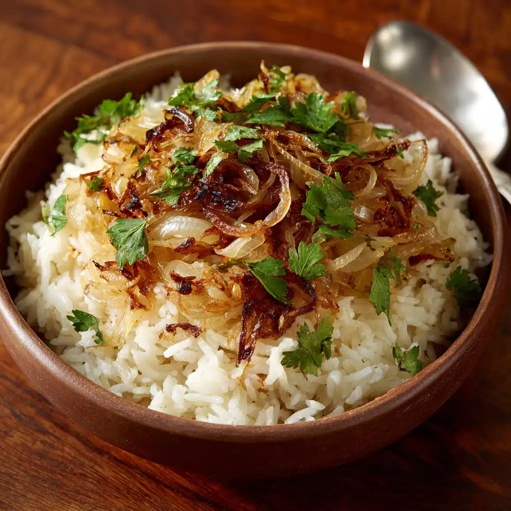 French Onion Soup Rice Recipe - Recipe Image