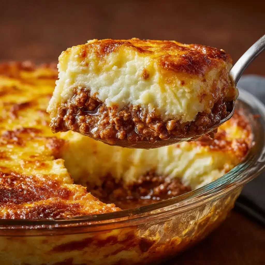 Cheddar Bay Ground Beef Cobbler Recipe - Recipe Image
