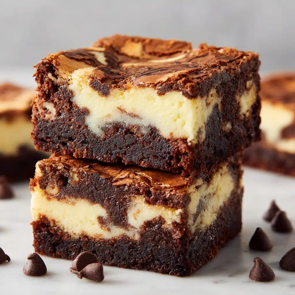 Cream Cheese Brownies Recipe - Recipe Image