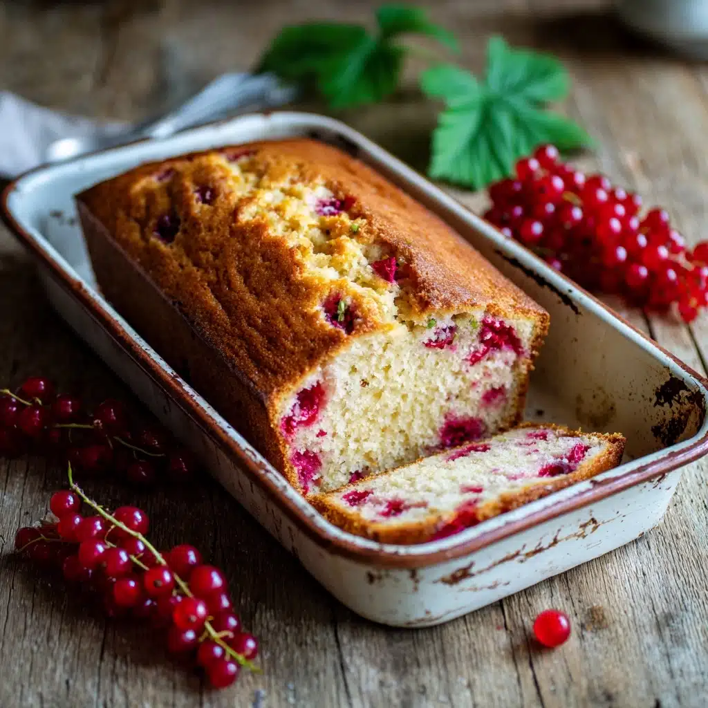 Quick Zucchini Bread with Red Currants Recipe