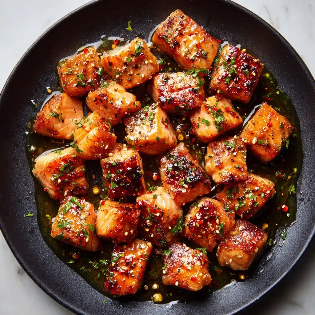 Air Fryer Bang Bang Salmon Bites Recipe
