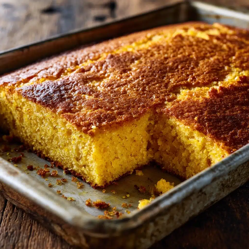 Easy Southern Cornbread with Buttermilk Recipe